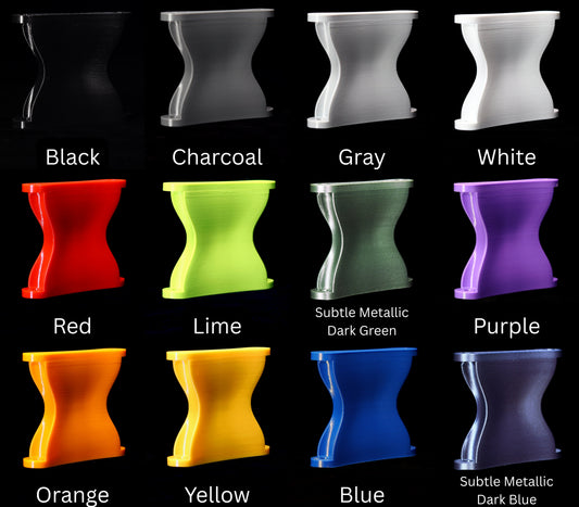 Large Desktop Audio Rack | Internal Brackets | Walnut Shelves